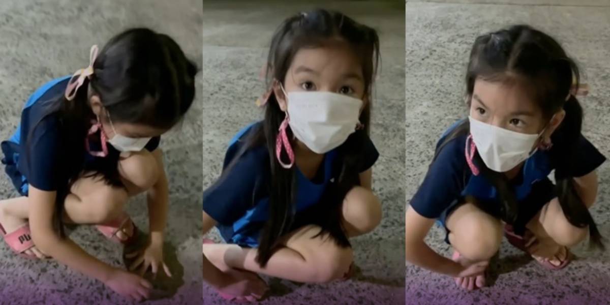 สาวน้อย น้องมะลิ เล่นลูกแก้ว